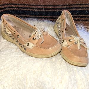 Sperry Top Sider Angelfish cheetah sequins